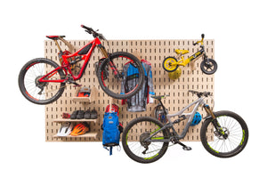 Bike or Bicycle Rack for POP Display as a retail store fixture or for home organization