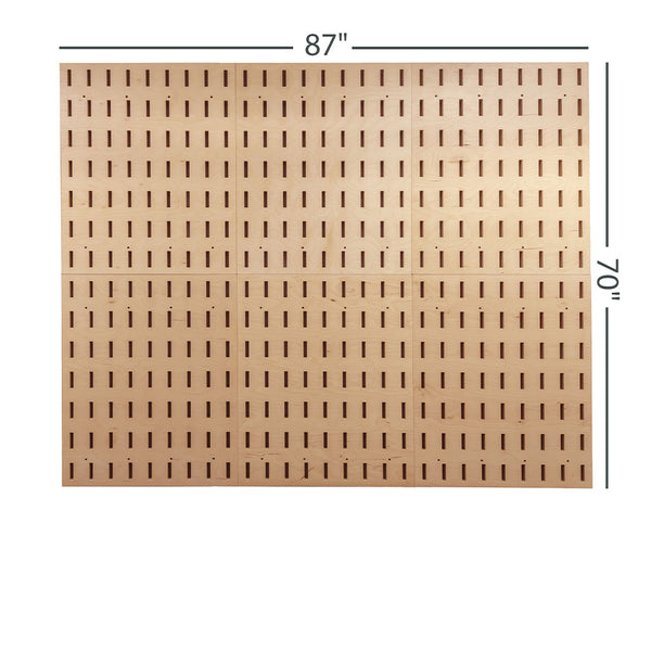 GearKeep Panel Layout - 2x3 (70" Tall x 87" Wide)