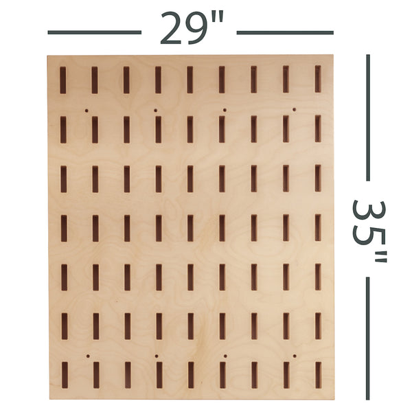 GearKeep Panel Layout - 1x1 (35" Tall x 29" Wide)